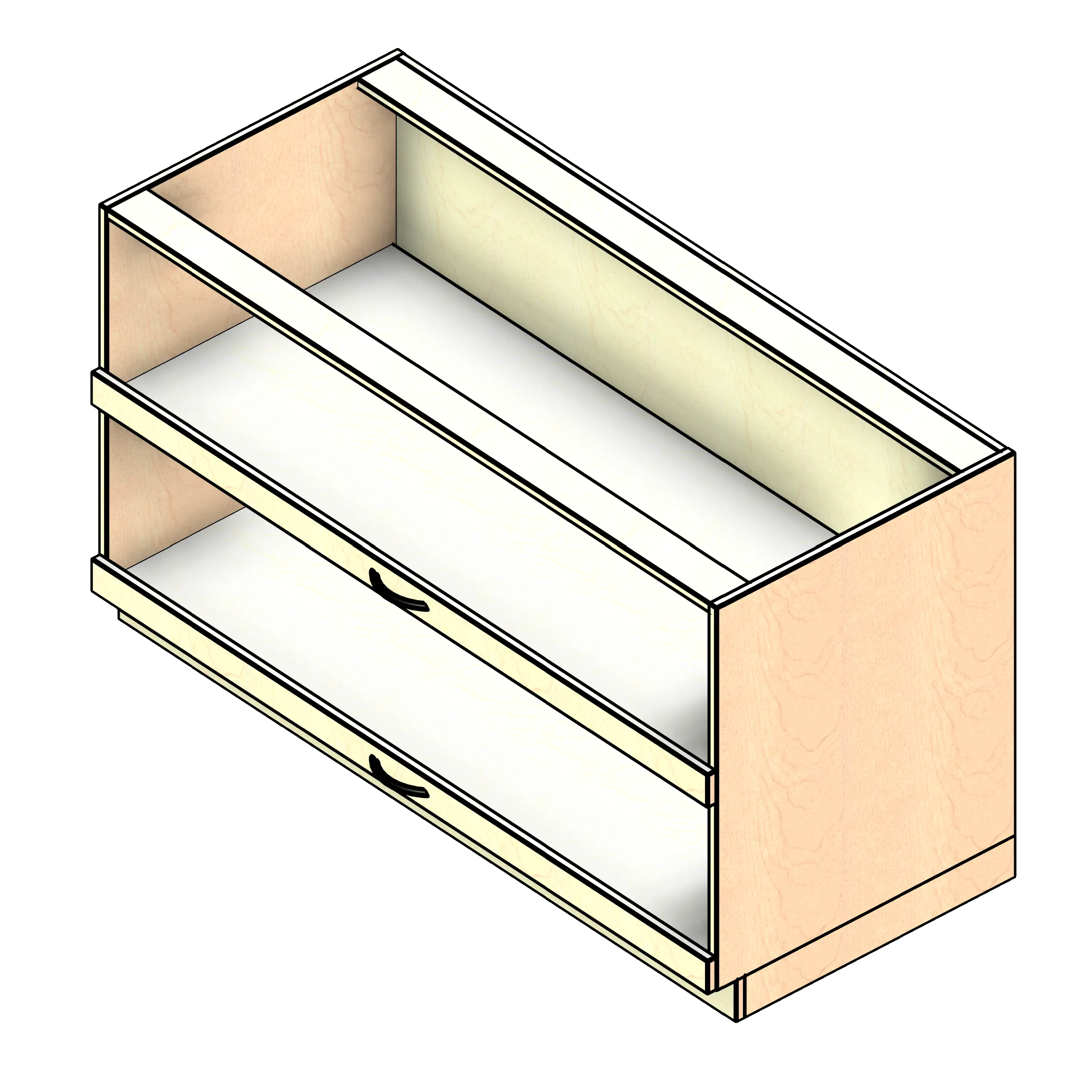 SSG Cabinet Base Shelf Mannequin LAM