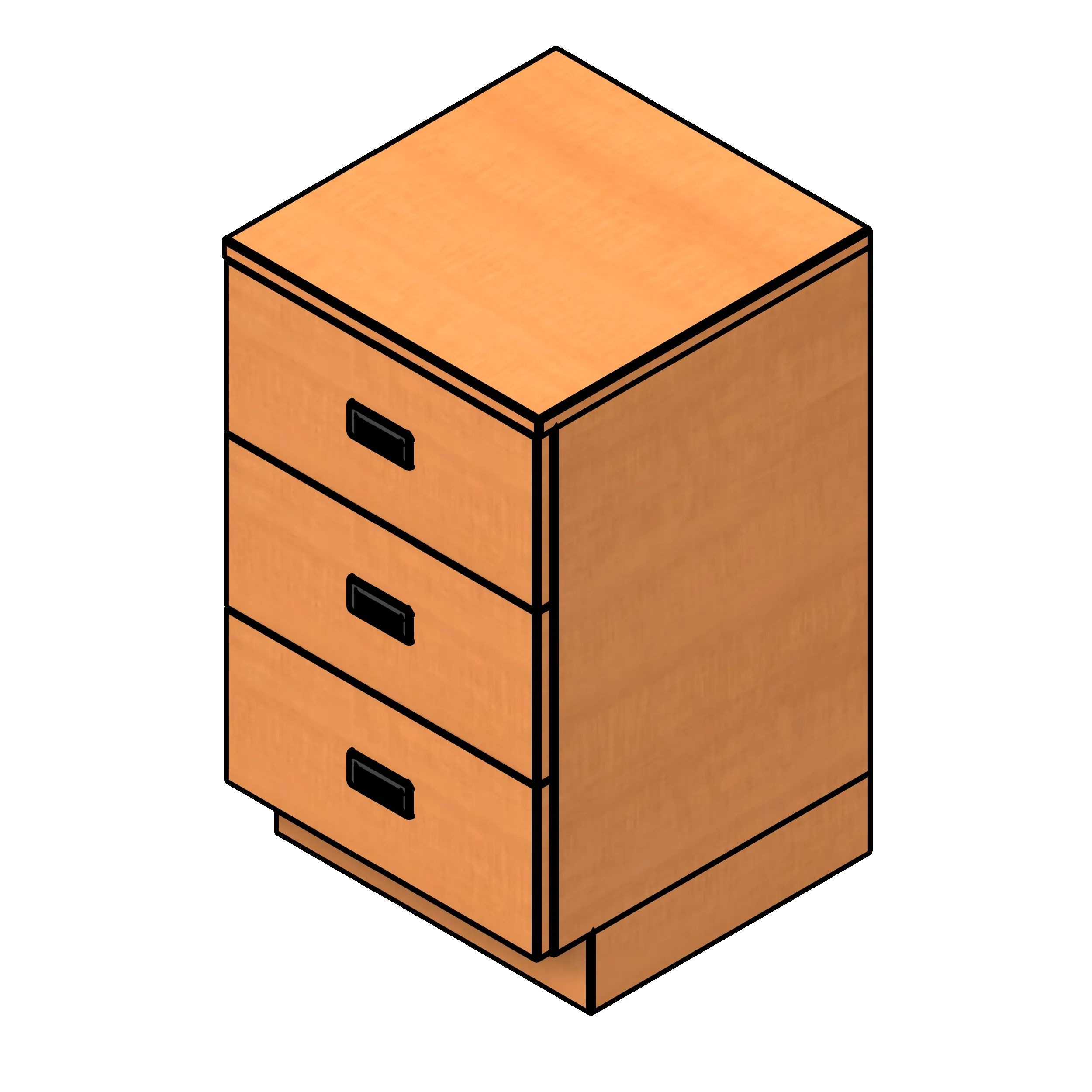 SSG Firehouse Nightstand LAM