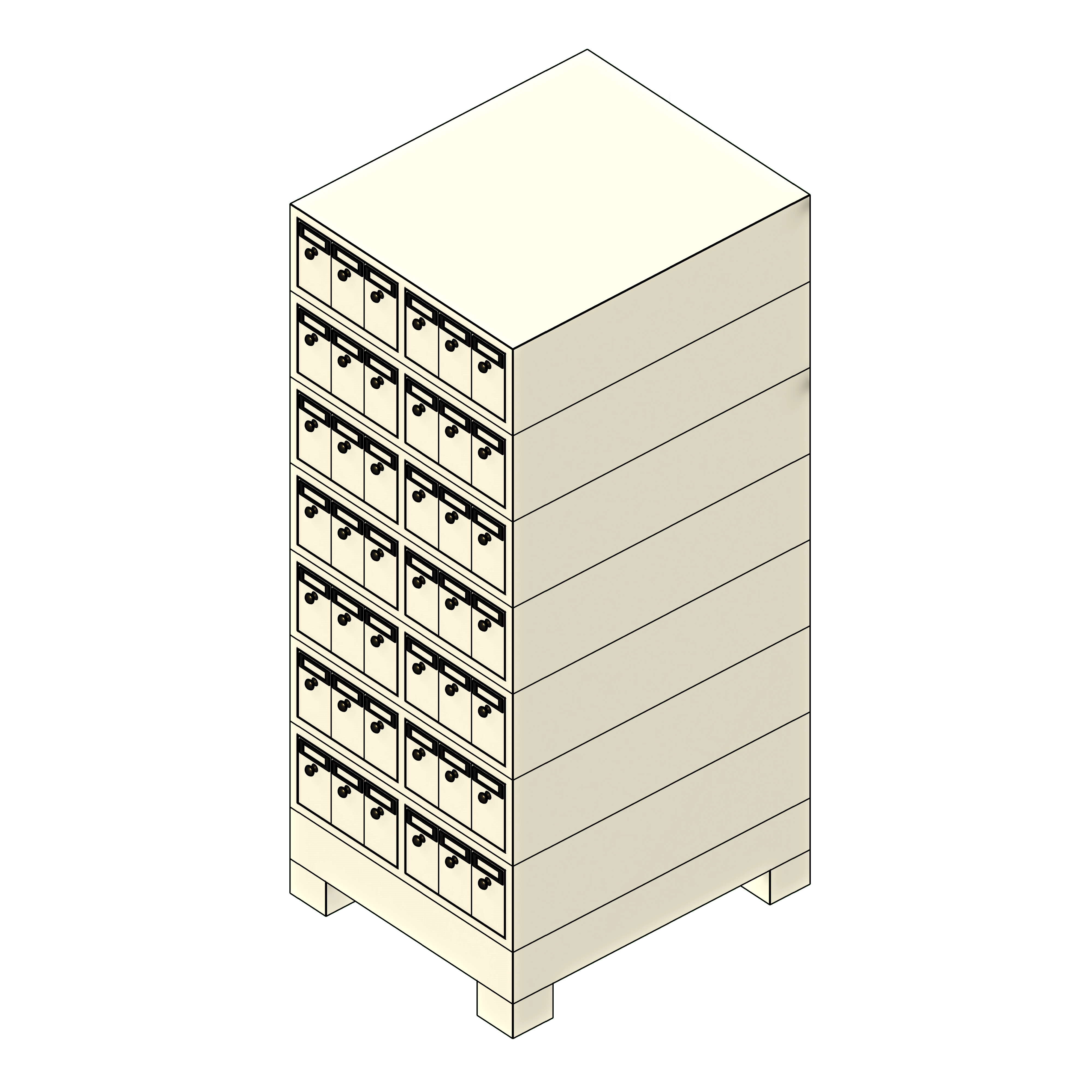 SSG Cabinet Storage Slide PCS 7 Levels