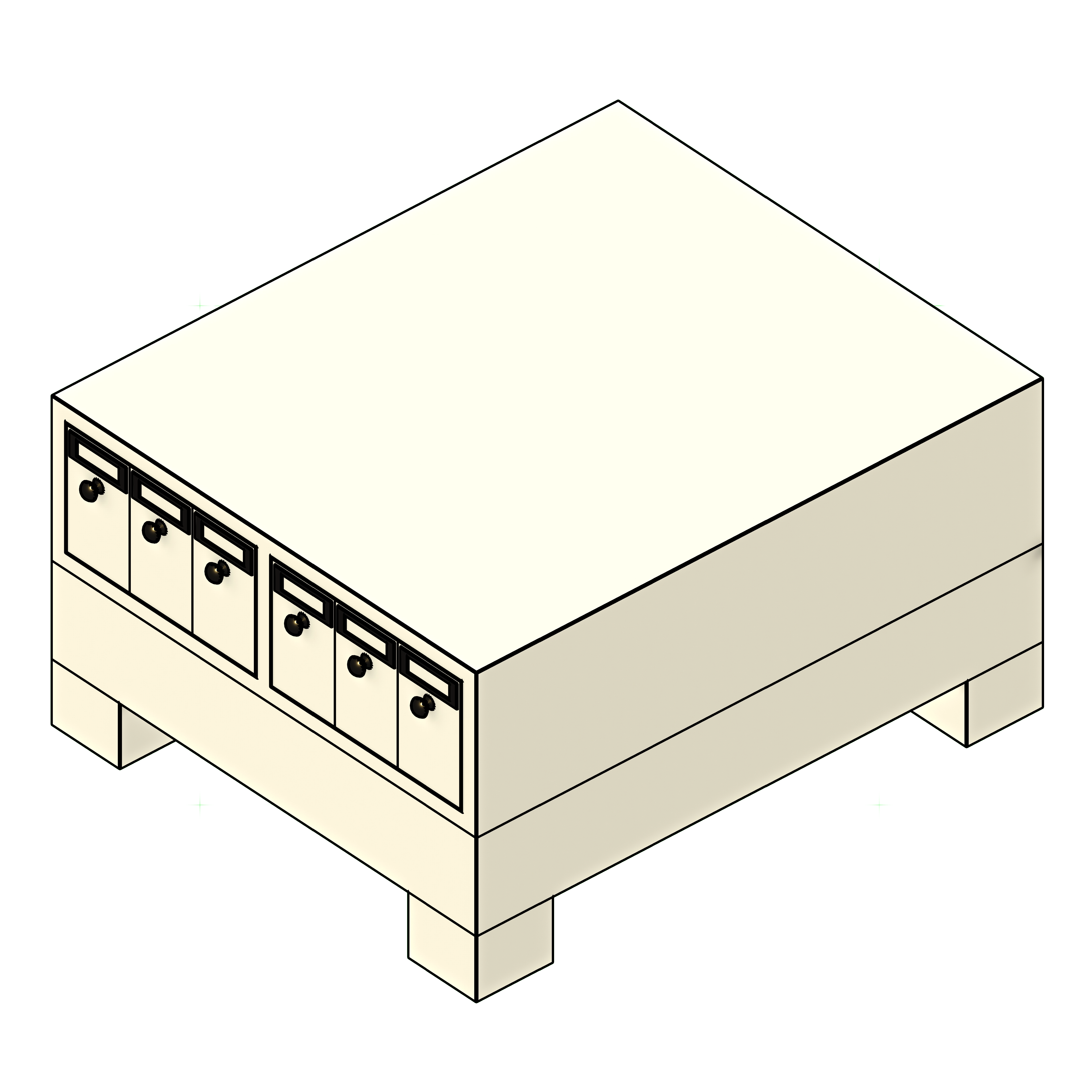 SSG Cabinet Storage Slide PCS 1 Levels