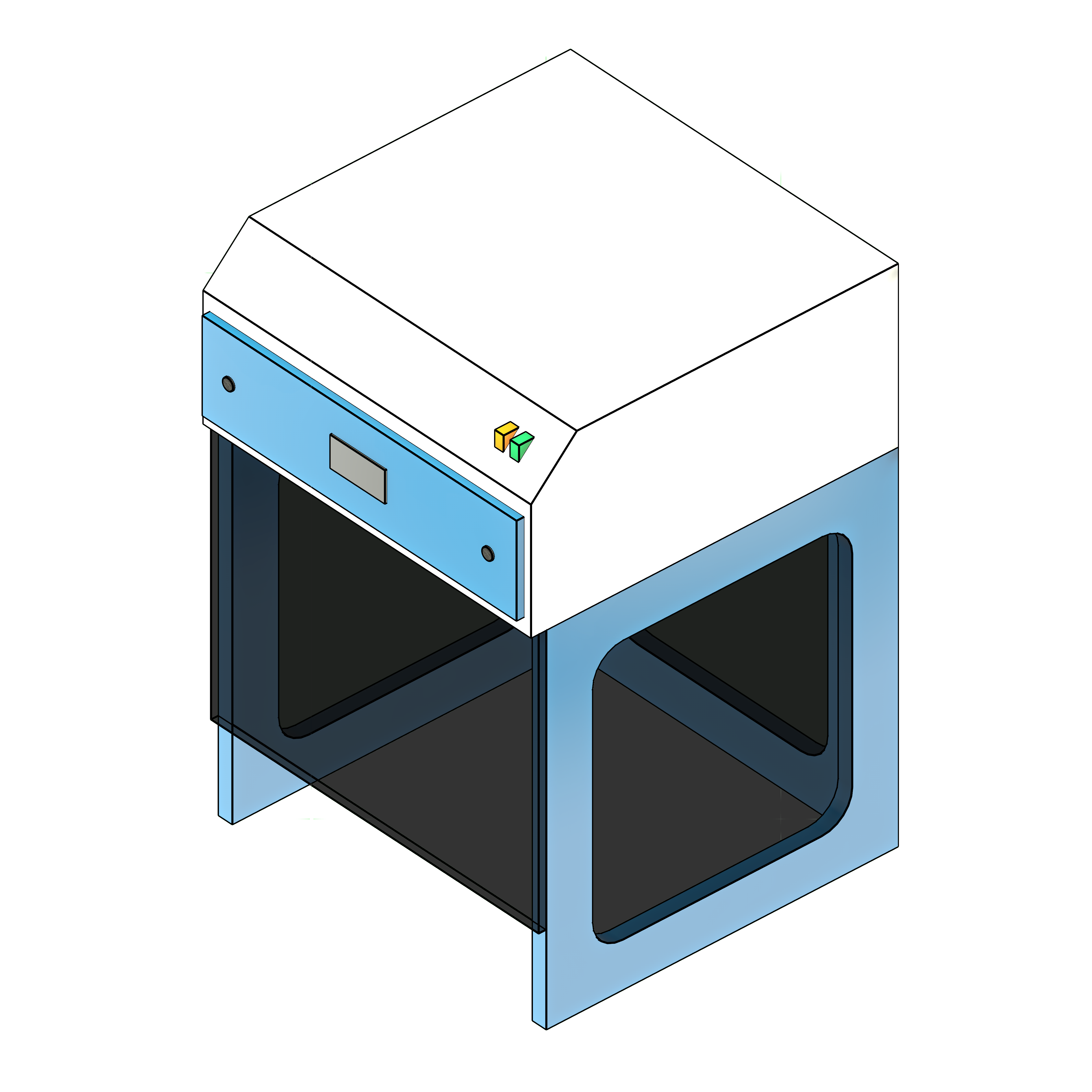  SSG Fume Hood Laboratory Compact PCS Reduced 242735