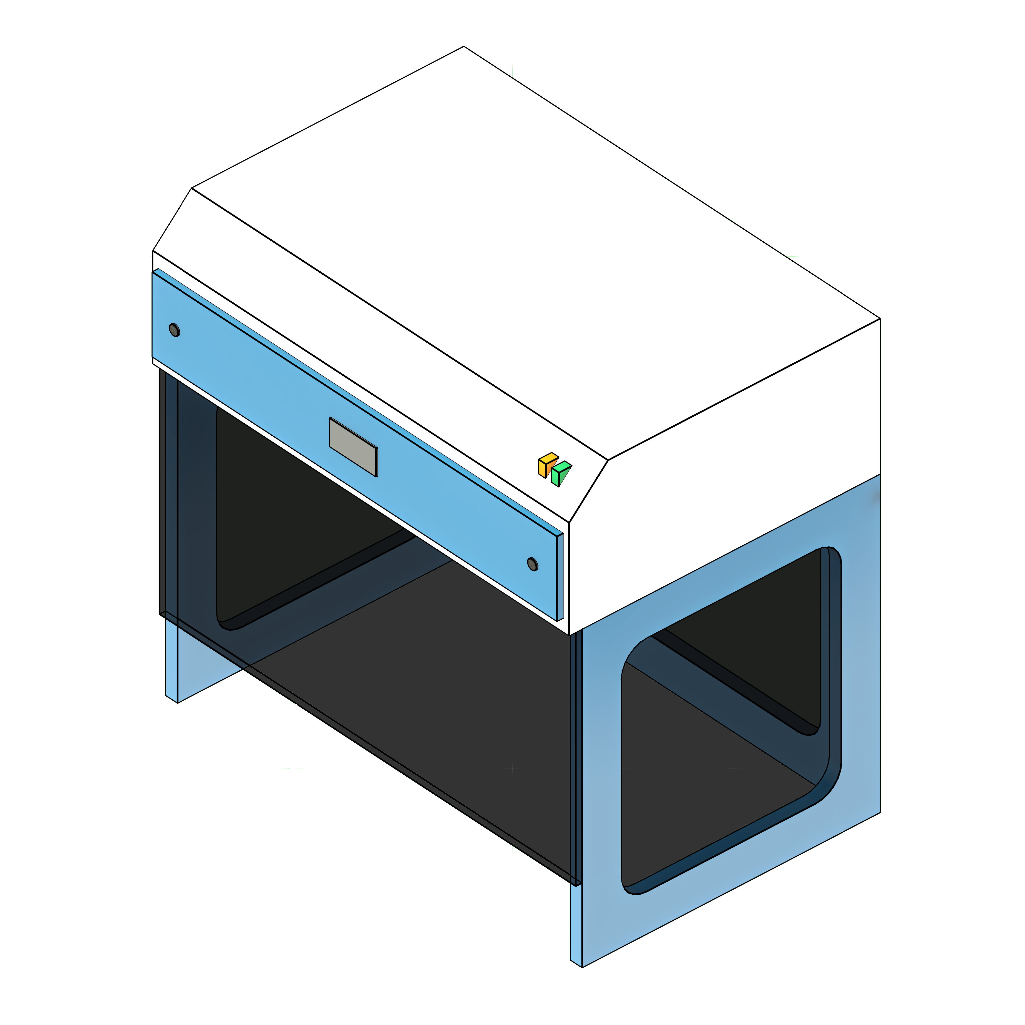  SSG Fume Hood Laboratory Compact PCS Reduced 362735