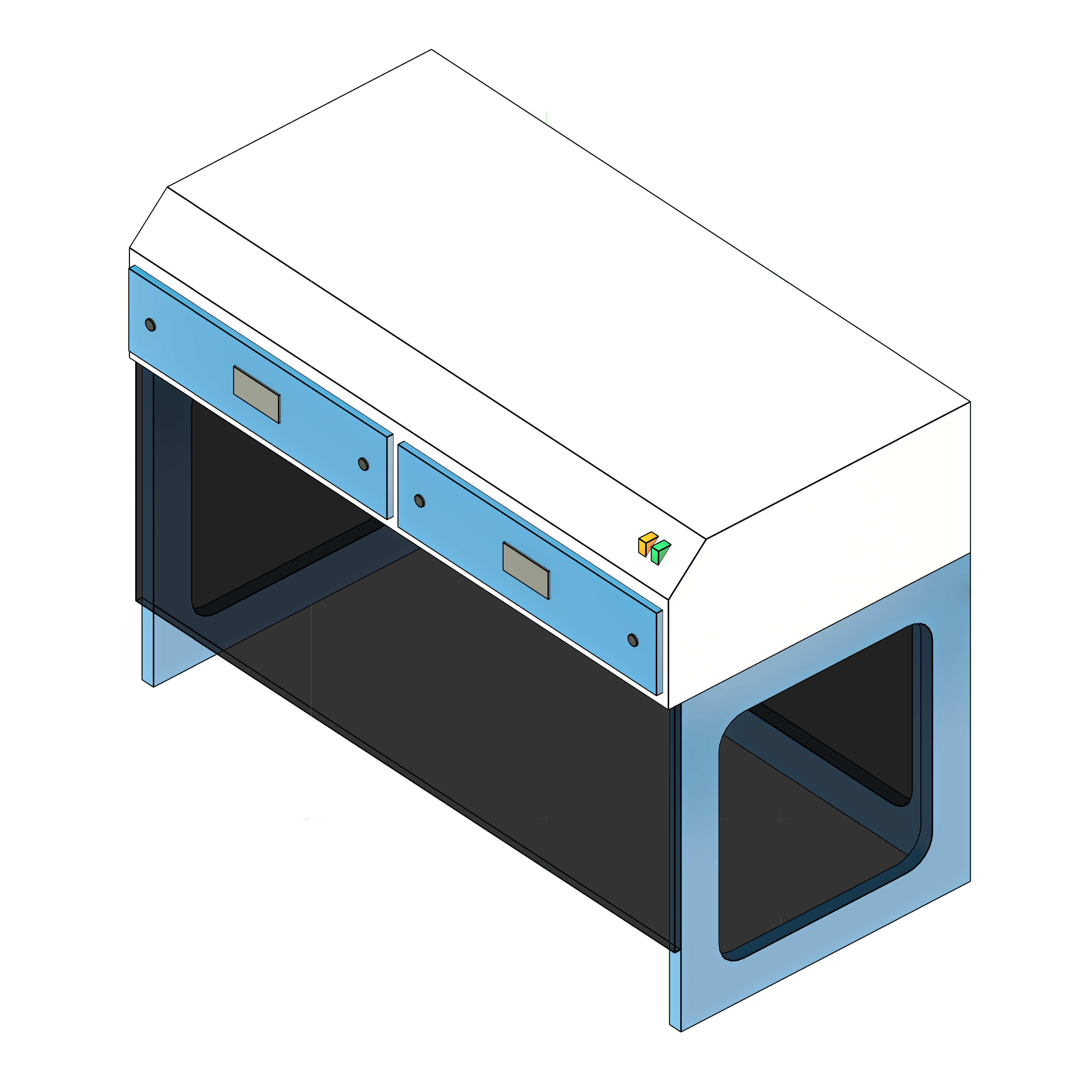  SSG Fume Hood Laboratory Compact PCS Reduced 482735